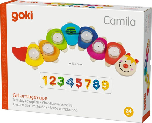Goki geburtstagsraupe camila - geburtstagsraupe,