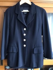 ESCADA Kostüm Blau 40 Damen