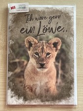 Kurt Eulzer Mann Frau Kind Geburtstag Musik Happy Sound Geld Karte Katze Löwe