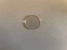 Zeiss Mikroskop Okular Strichplatte 27mm Gitter
