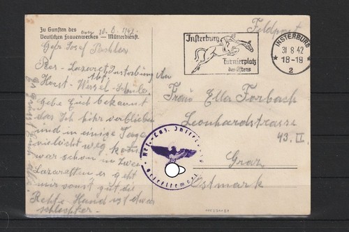 D128 deutsches reich - d128), karte