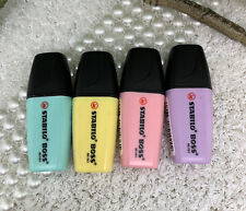 Textmarker STABILO® BOSS MINI Marker neon 4 Stück Set *neuwertig*