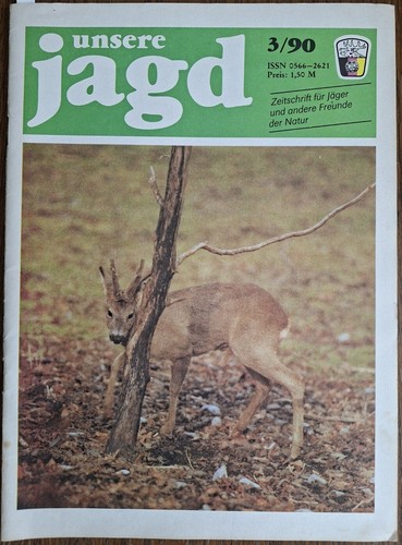 Unsere jagd 1990 ddr - jagd, 3/1990.