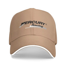 Mercury Racing Kappe Mütze Baseball Cap Schirmmütze hellbraun beige
