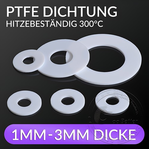 Ptfe flachdichtung kunststoff - ptfe,