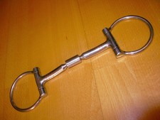 Gebiss mit Rolle Stärke 12 mm Länge 13,5 cm Snaffle Dee Bit