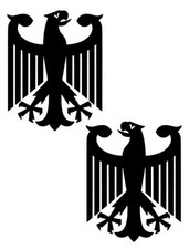 2x BUNDESADLER LINKS/RECHTS