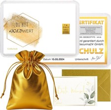 Gramm goldbarren gold - g,