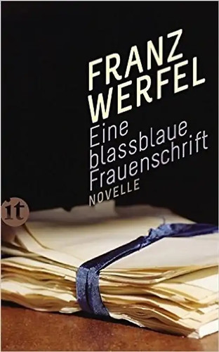 Eine blassblaue frauenschrift - blassblaue,
