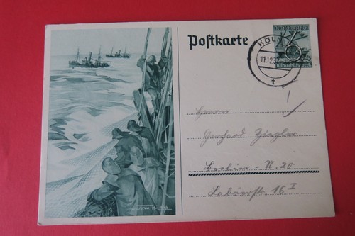 Deutsches reich postkarte - postkarte, jahr
