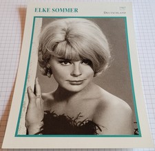Schauspielerin elke sommer - sommer, |