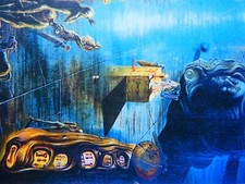 Salvador Dali - Der Brunnen, Farbgrafik