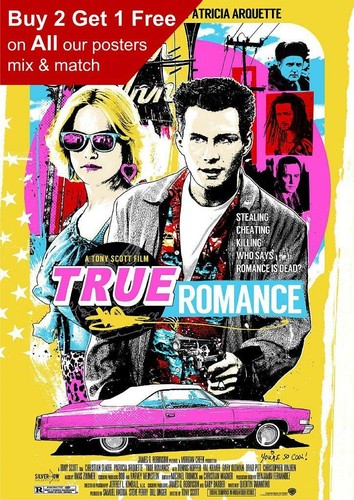 True romance 1993 filmplakat - true,