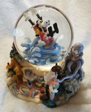 Disney Musical Friends, Schneekugel mit Spieluhr, selten, ca. 23 cm, Zustand gut