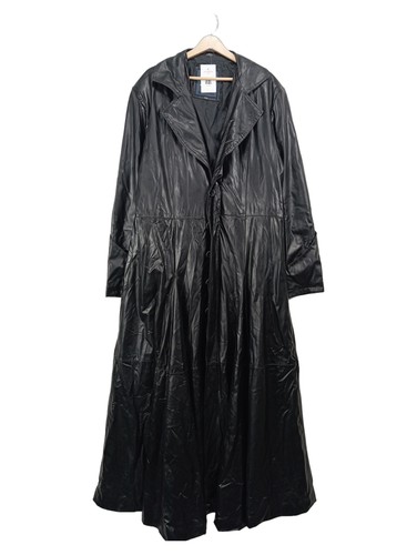 Hard leather stuff ledermantel - leather,