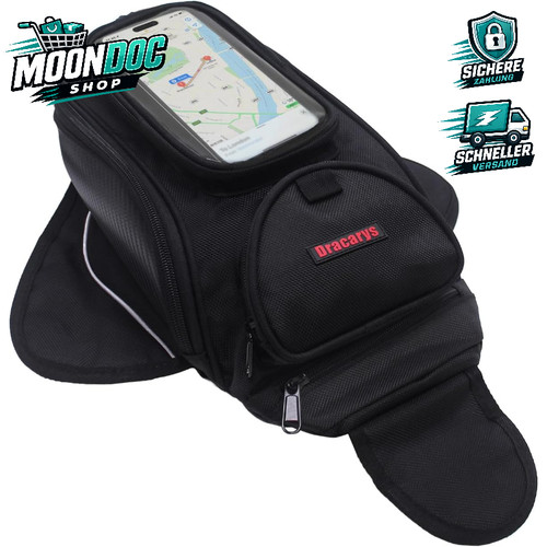Motorrad tankrucksack schwarz - tankrucksack,