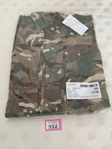 Britis army mtp - combat, jacket
