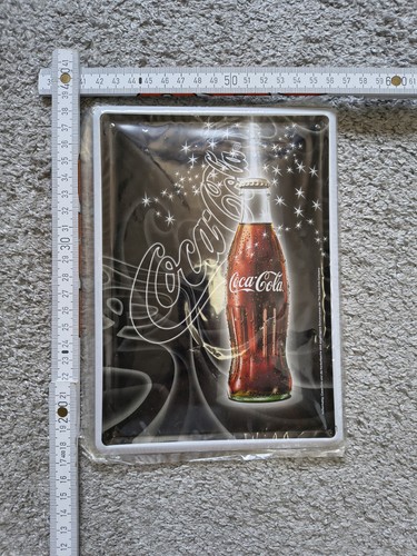 Blechschild coca cola 21x15cm - blechschild,