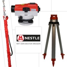 NESTLE Nivellierset NAL 32 Set NAL32 Nivellier Gerät Bau Strassenbau  22-1500