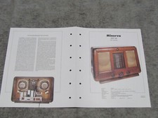 Schaltplan für Röhrenradio Radio Minerva 397W von 1938 Rundfunkmuseum