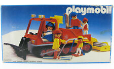 PLAYMOBIL 3469 Pistenwalze Pistenraupe in OVP Box 1984 Skifahrer Schneemobil