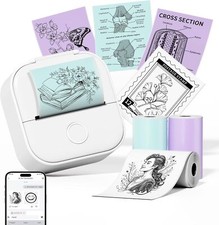 Phomemo Mini Drucker,T02 Handy