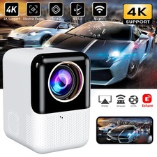 8000 Lumen HD Projektor WiFi Smart Heimkino Beamer 4K 10000:1 Native 720P