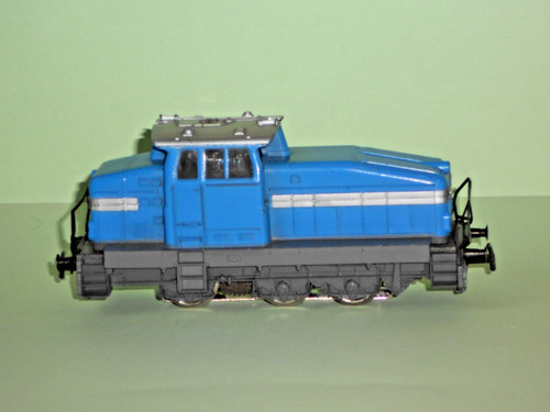Märklin rangierlok blau - ho,