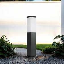 Außenlampe Schwarz Edelstahl