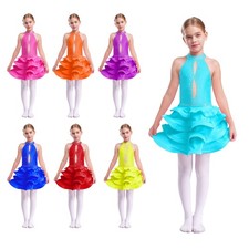Mädchen latein tanzkleid - mädchen,