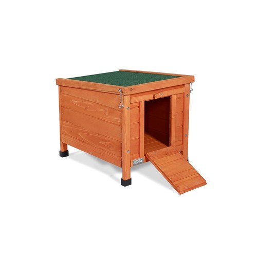 Lionto kaninchenstall aus holz - lionto,