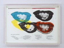 WARHOL, Andy   Jade White Butterfly original aus ¢ Life Portfolio