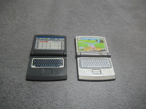 Playmobil zubehör 2x laptop - zubehör,