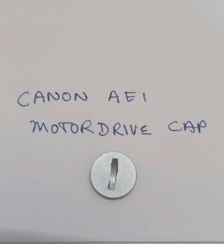 Canon motor drive cap - motor,