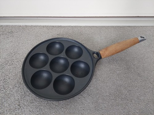 Vintage aebleskiver pfanne - aebleskiver,
