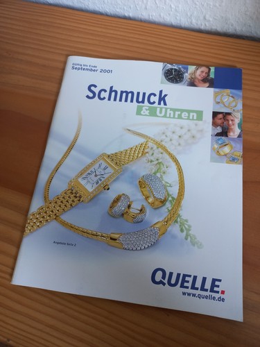 Quelle katalog schmuck uhren - schmuck, &
