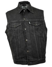 Jeansweste Herren Denim Biker
