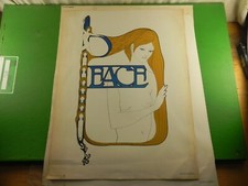 1967 PEACE Nude Poster Loren