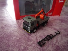 Herpa 318051 Scania  XT  17  2 achs Kipper mit Kran grau   Maßstab 1:87  in OVP