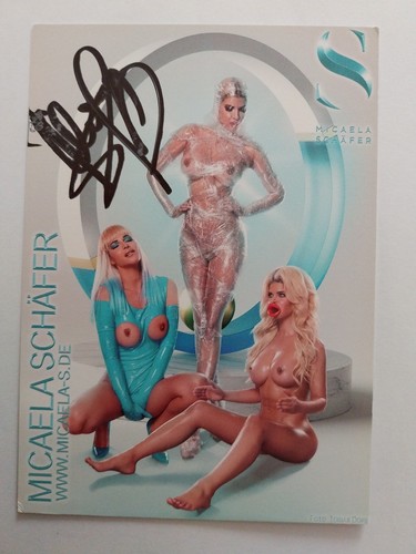 Micaela schäfer autogramm - schäfer,