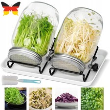 2x 1000ml Sprossenglas