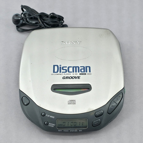 Sony discman 181 groove cd - sony,