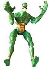 Spiderman Action Figur grün ca. 13,5 cm groß (261)