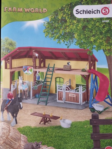 Schleich 42485 pferdestall - schleich,