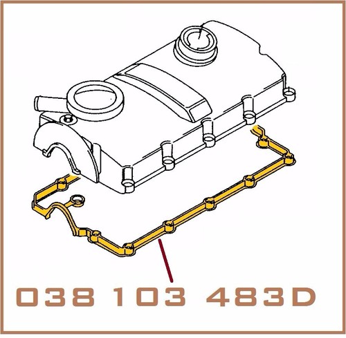 Ventildeckeldichtung caddy - ventildeckeldichtung, vw