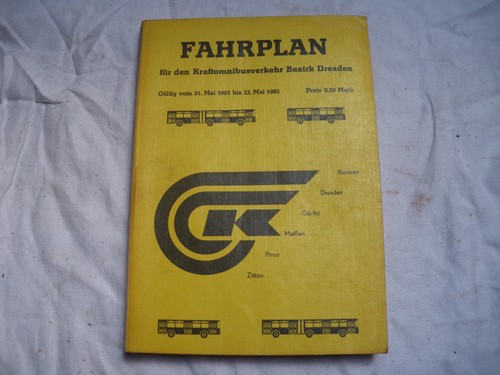 Fahrplan 1981 bezirk - 1981,