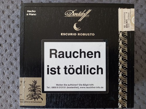 Davidoff escurio robusto - , leer