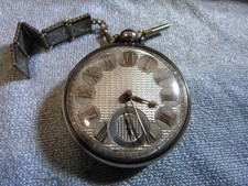 Englische Spindeltaschenuhr