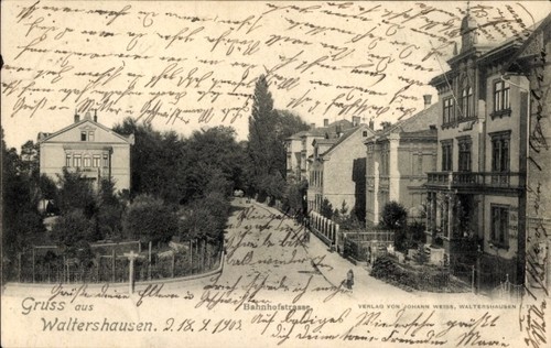 Waltershausen in - ak,