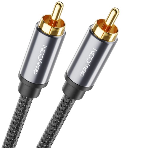 Deleycon subwoofer kabel - deleycon, 3m